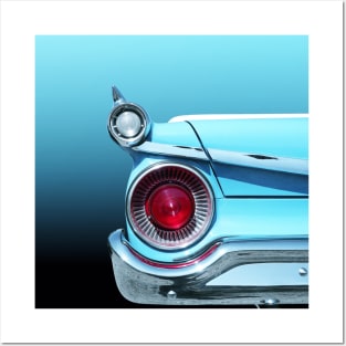 US classic car 1959 fair lane 500 galaxie Posters and Art